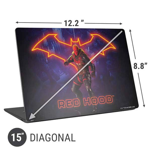 DC Comics Gotham Knights Red Hood Universal Laptop 15in (12.2 x 8.8in) Skin